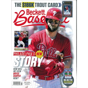 2019 Beckett Baseball Monthly Price Guide (#158 May) (Bryce Harper)