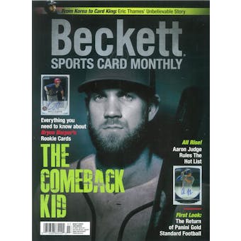2017 Beckett Sports Card Monthly Price Guide (#388 July) (Bryce Harper)