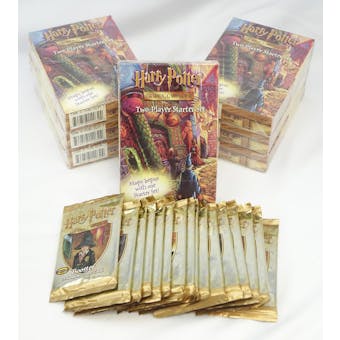 HARRY POTTER CCG PACK & DECK LOT - 23 TOTAL ITEMS!! (Reed Buy)