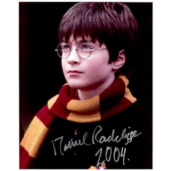 Radcliffe, Daniel - Autographed 8x10 - "Harry Potter and the Sorcerer's Stone"
