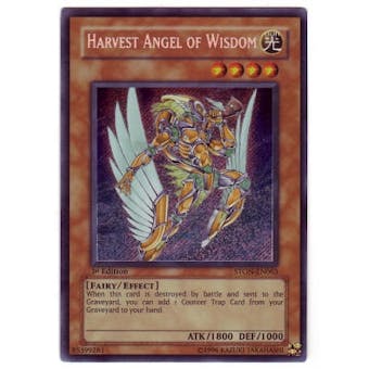 Yu-Gi-Oh Crossroads of Chaos Single Harvest Angel of Wisdom Super Rare