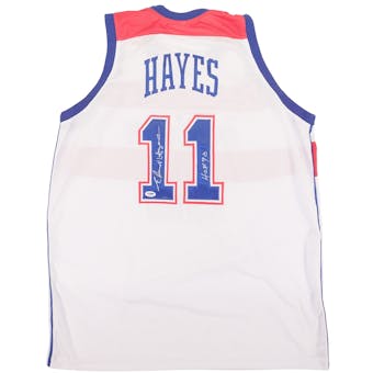 Elvin Hayes Autographed Washington Bullets Jersey w/"HOF90" Inscription (PSA)