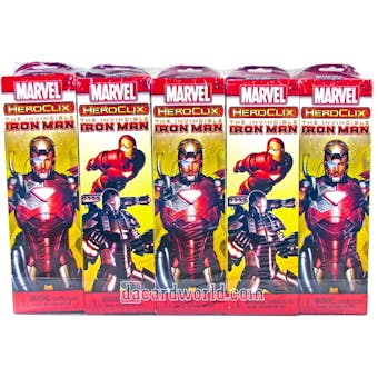 Marvel HeroClix The Invincible Iron Man Booster Brick (10ct)