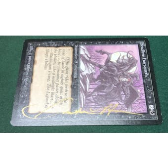 Magic the Gathering Legends Headless Horseman - Quinton Hoover Signed in Gold!