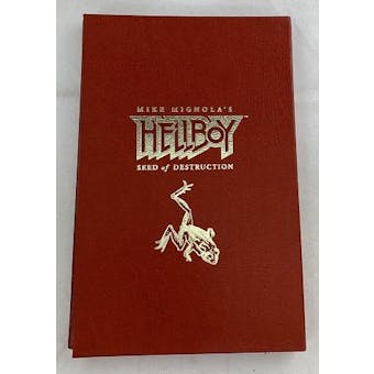 Hellboy Seed of Destruction Hardcover Slipcase Signed Mike Mignola #760/1000