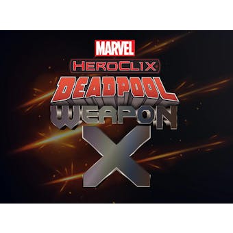 Wizkids Marvel HeroClix: Deadpool Weapon X Booster 2-Brick Case (Presell)
