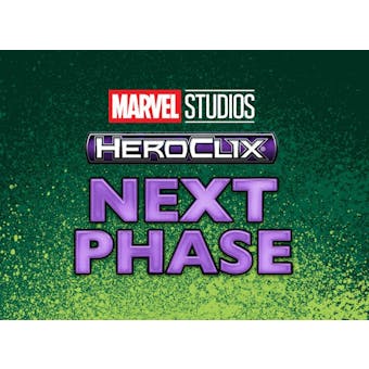 HeroClix Marvel Studios Next Phase Booster 2-Brick Case (Presell)