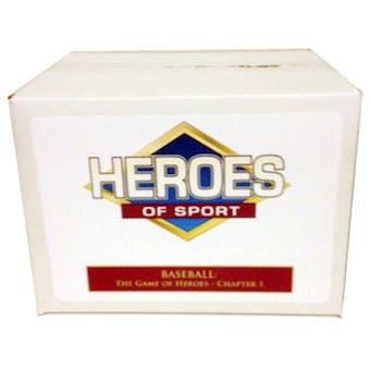 2013 Heroes of Sport Baseball: The Game of Heroes - Chapter 1 Hobby 3-Box Case