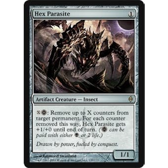 Magic the Gathering New Phyrexia Single Hex Parasite Foil