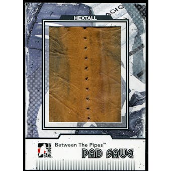 2009/10 Between The Pipes Pad Save Black #PS10 Ron Hextall Vintage SP /60