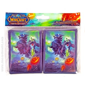 CLOSEOUT - WORLD OF WARCRAFT HEADLESS HORSEMAN CARD SLEEVES 80 COUNT PACK