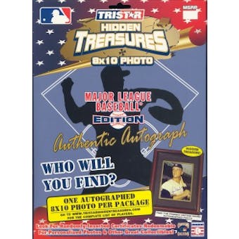 2003 Tristar Hidden Treasures Series 1 Baseball Autographed 8x10 Pack