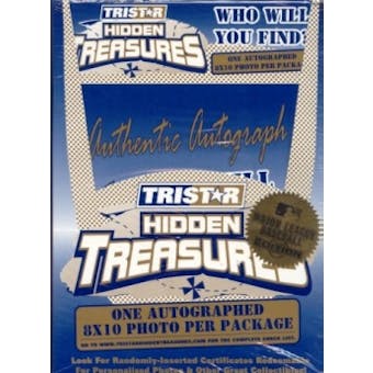 2003 Tristar Hidden Treasures Series 1 Baseball Autographed 8x10s Box
