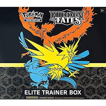 Pokemon Hidden Fates Elite Trainer 10-Box Case