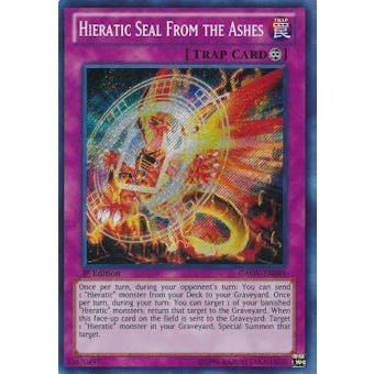 Yu-Gi-Oh Galactic Overlord Single Hieratic Seal From The Ashes Secret Rare
