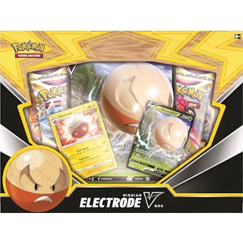 Pokemon Hisuian Electrode V 6-Box Case (Presell)