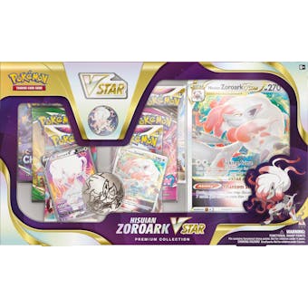 Pokemon Hisuian Zoroark VSTAR Premium Collection 6-Box Case (Presell)