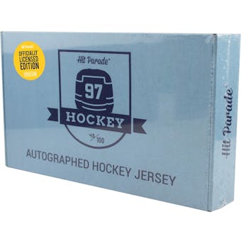 2017/18 Hit Parade Autographed OFFICIALLY LICENSED Hockey Jersey Hobby Box - Series 1 - B. Orr & C. McDavid!!