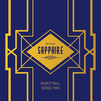 2019/20 Hit Parade Basketball Sapphire Edition Series 3 Hobby Box /50 Jordan-Kobe-Giannis