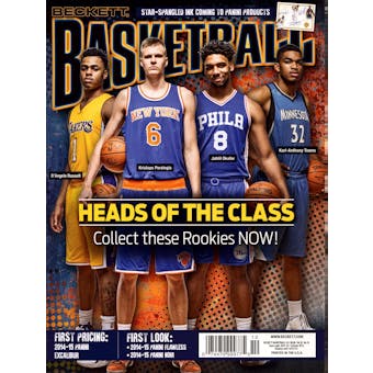 2015 Beckett Basketball Monthly Price Guide (#277 October) (Heads of the Class)