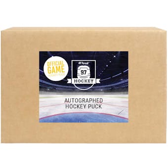 2023/24 Hit Parade Autographed Hockey Game Puck Edition Series 10 Hobby 10-Box Case - Alexander Ovechkin