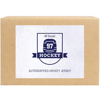 2022/23 Hit Parade Autographed Hockey Jersey Series 7 10-Box Hobby Case - Wayne Gretzky