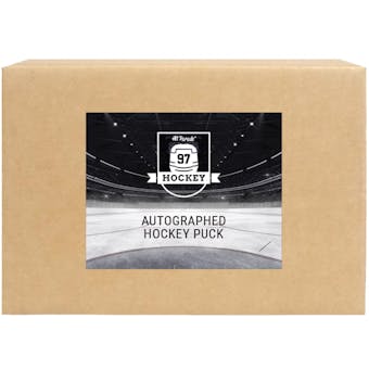 2022/23 Hit Parade Autographed Hockey Puck Series 6 Hobby 10-Box Case - Auston Matthews & Henrik Lundqvist
