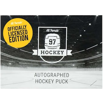 2023/24 Hit Parade Autographed Hockey Game Puck Edition Series 3 Hobby Box - Auston Matthews