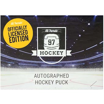 2022/23 Hit Parade Autographed Hockey Official Game Puck Edition Series 1 Hobby Box - Sidney Crosby