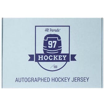 2021/22 Hit Parade Autographed Hockey Jersey - Series 7 - Hobby Box - Ovechkin, Matthews & Makar!!