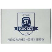 2022/23 Hit Parade Autographed Hockey Jersey Series 3 Hobby Box - Sidney Crosby