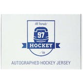 2022/23 Hit Parade Autographed Hockey Jersey Series 6 Hobby Box - Auston Matthews & Bobby Orr!