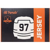 2023/24 Hit Parade Autographed Hockey Jersey Series 3 Hobby Box - Auston Matthews & Nathan MacKinnon