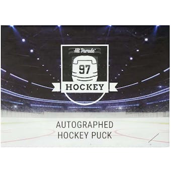 2022/23 Hit Parade Autographed Hockey Puck Series 1 Hobby Box - Auston Matthews & Leon Draisaitl