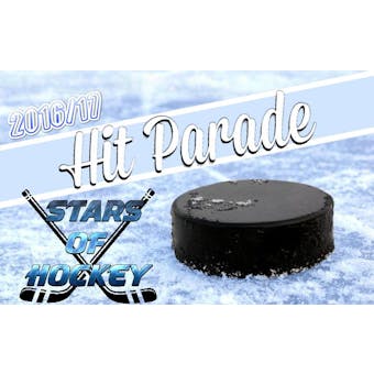 2016/17 Hit Parade Stars of Hockey Autographed 8x10 Edition 10 Box Case - Series #1 McDavid/Eichel/Gret