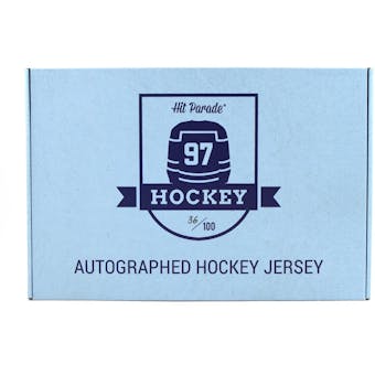 2020/21 Hit Parade Autographed OFFICIALLY LICENSED Hockey Jersey - Series 2 - 10- Box Hobby Case - Lemieux!