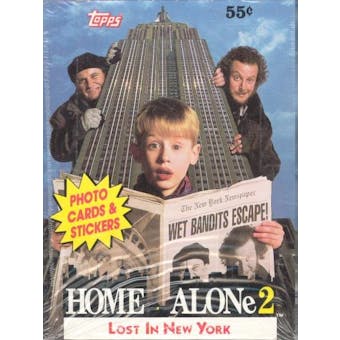 Home Alone 2 Wax Box (1991 Topps)