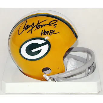 Paul Hornung Autographed Green Bay Packers Mini Helmet w/HOF 86