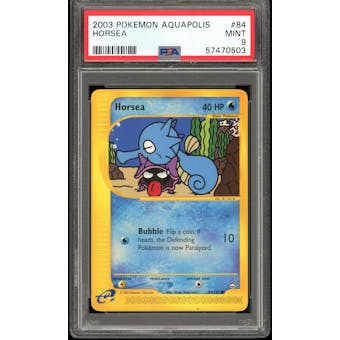 Pokemon Aquapolis Horsea 84/147 PSA 9