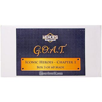 2014 Heroes of Sport Greatest of All Time Hobby Box- DACW Live 8 Spot Draft #2