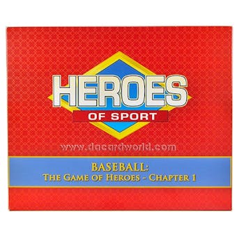 2013 Heroes of Sport Baseball: The Game of Heroes - Chapter 1 Hobby Box