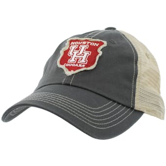 Houston Cougars Top Of The World Slated Gray Snapback Hat (Adult One Size)
