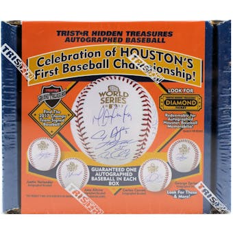 2018 TriStar Hidden Treasures Autographed Baseball: Houston Championship Edition Hobby Box