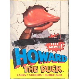 Howard the Duck Wax Box (1986 Topps)