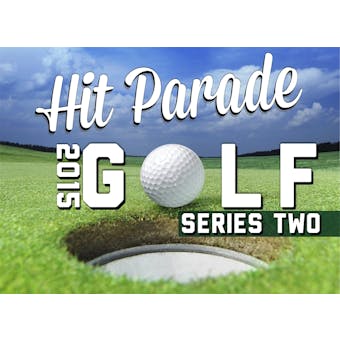 2015 Hit Parade Golf Series 2 (10 Hits! - Guaranteed Mem of Tiger, Rory, Jack, or Arnie)
