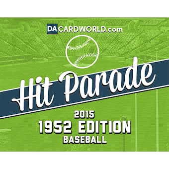 2015 Hit Parade Baseball 1952 Edition Pack