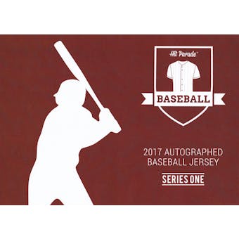 2017 Hit Parade Autographed Baseball Jersey Hobby Box - Series 1 - Bryce Harper & Mike Trout!!!!!