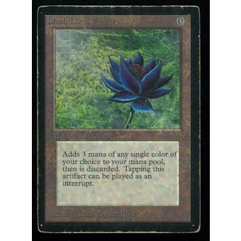 Magic the Gathering Beta Collectors Edition CE IE Single Black Lotus - HEAVY PLAY (HP)