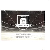 2021/22 Hit Parade Autographed Hockey Puck Hobby Box - Series 6