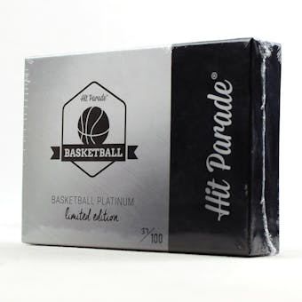 2021/22 Hit Parade Basketball Platinum Edition - Series 11 - Hobby Box /100 Morant-Edwards-Cunningham